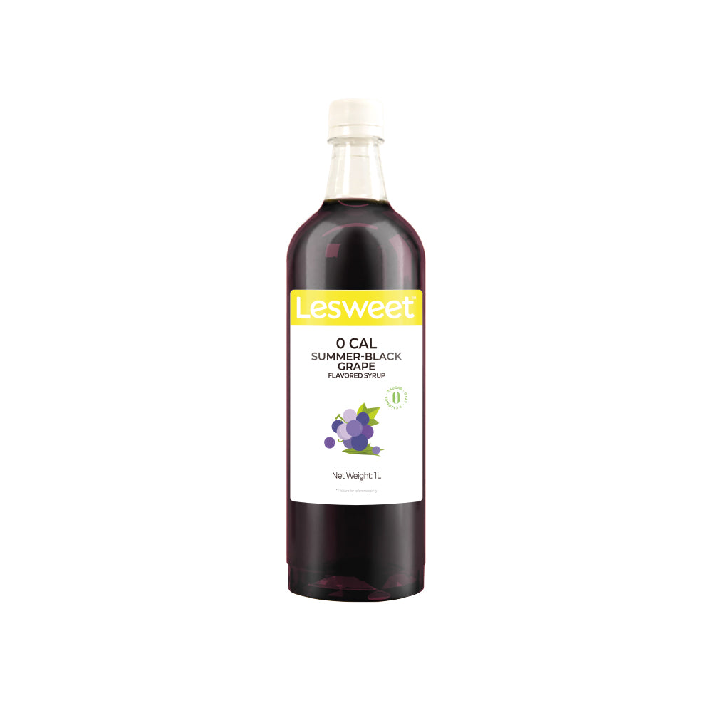 Lesweet 0 Cal Original Summer Black Grape Syrup