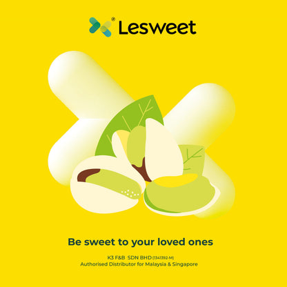 Lesweet 0 Cal Original Pistachio Syrup