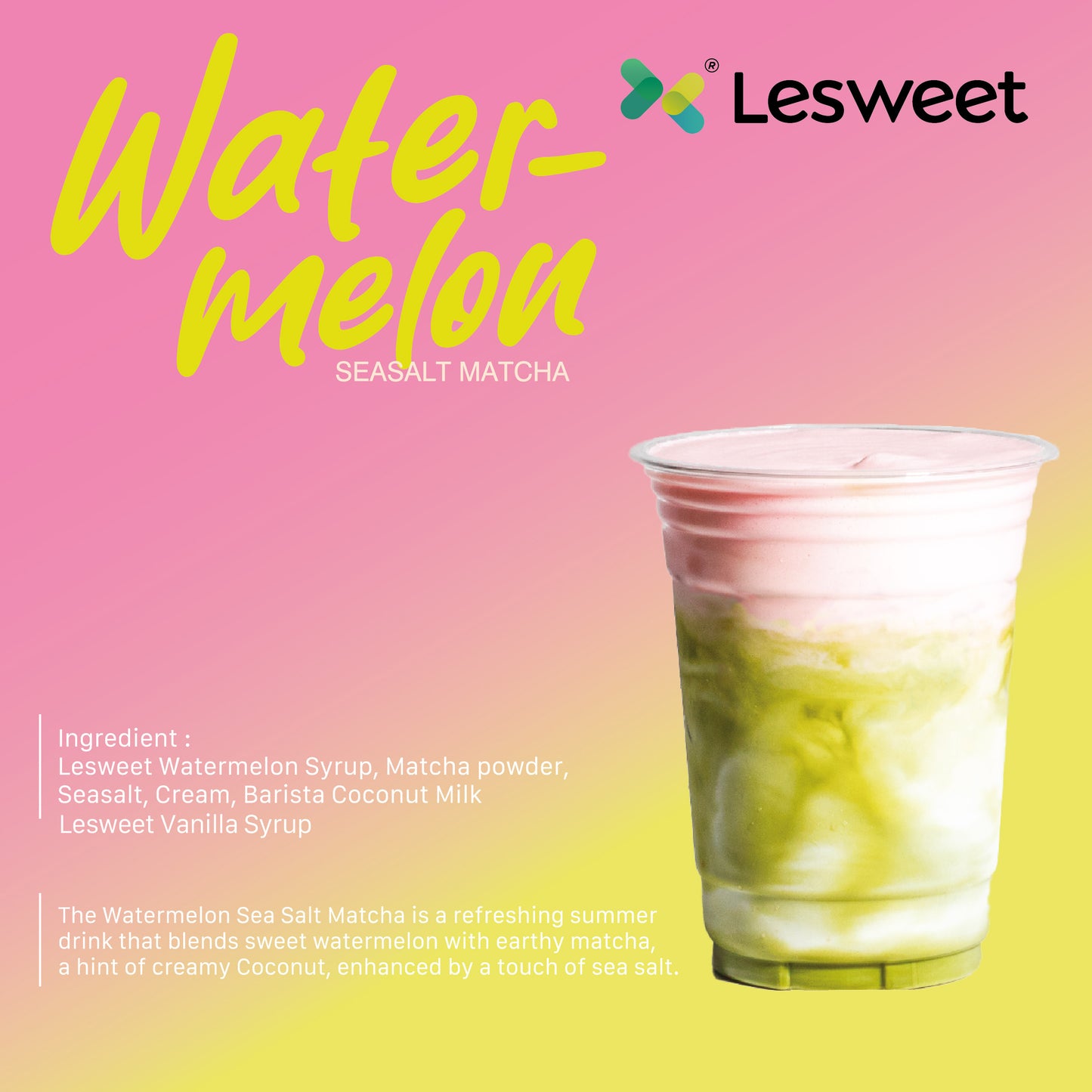 Lesweet 0 Cal Original Vanilla Syrup